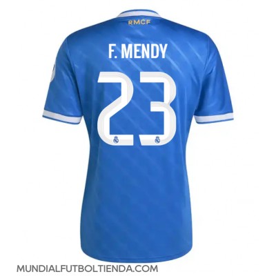 Camiseta Real Madrid Ferland Mendy #23 Tercera Equipación Replica 2025-26 mangas cortas Camiseta Real Madrid Ferland Mendy #23 Tercera Equipación Replica 2025-26 mangas cortas